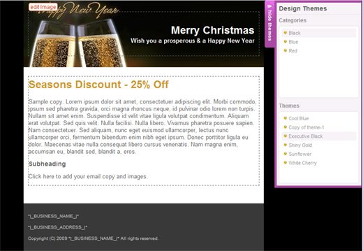 Email Marketing - First Preview